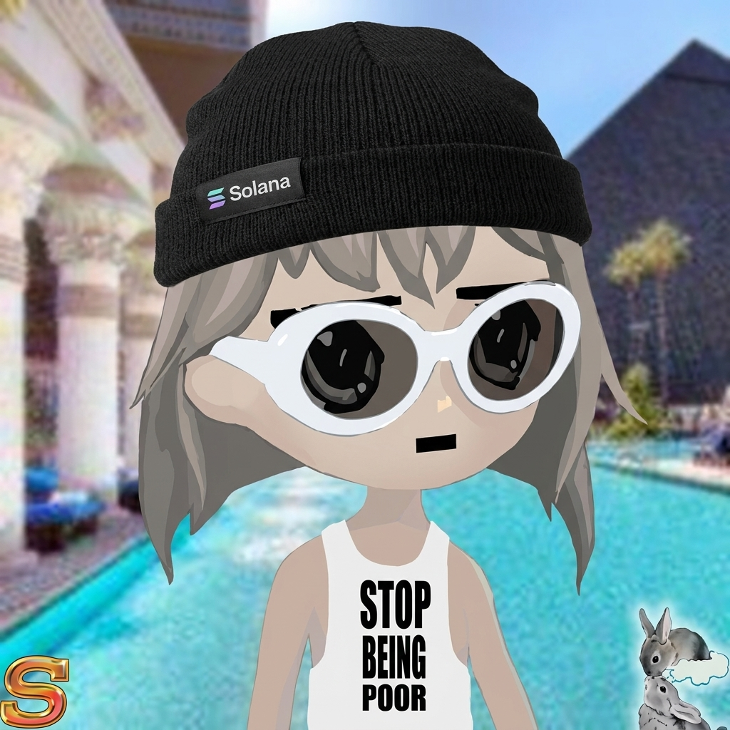 stop being poor, in the beanie