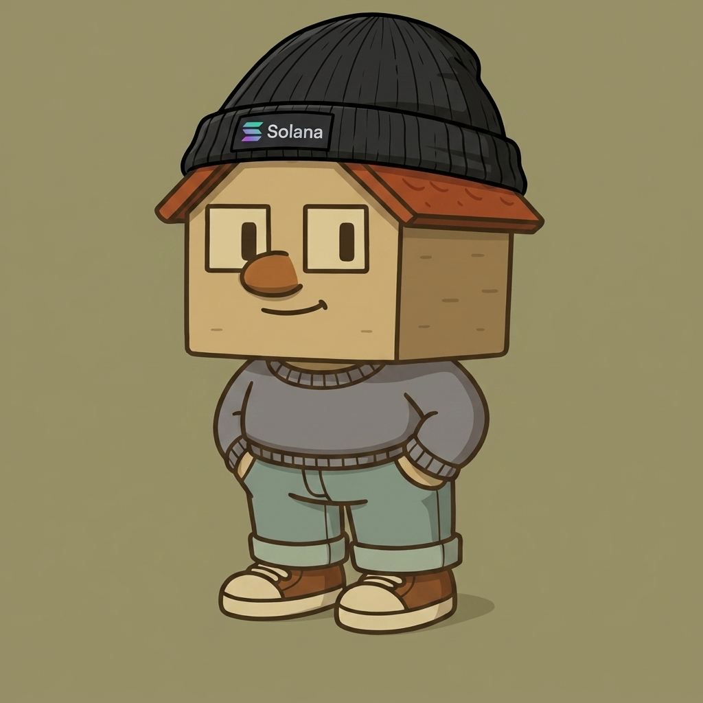 the house in the beanie